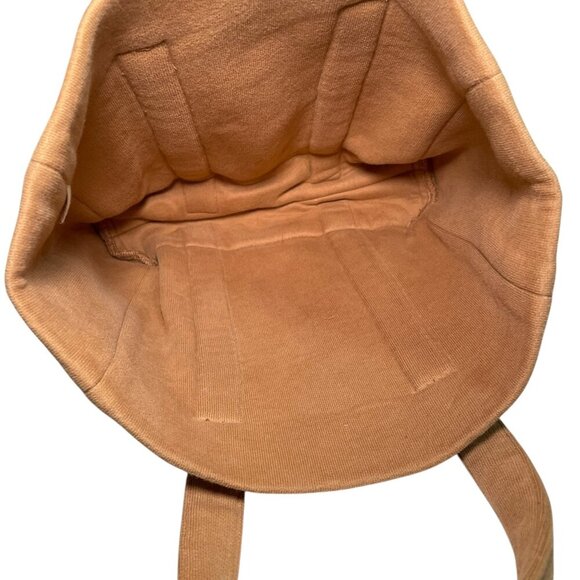 Thakoon Sweatshirt Tote Bag OS in Camel Caramel Brown | Rare NWT - Picture 2 of 6